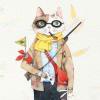 不爱吃猫的鱼不是条好狗-春眠不觉晓