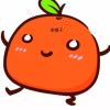 orange.